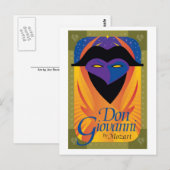 Don Giovanni, Opera Postkarte (Vorne/Hinten)