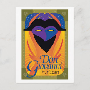 Don Giovanni, Opera Postkarte