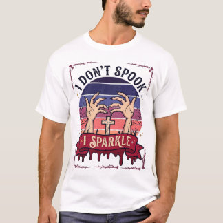 Don Grusel Sparkle Zombie Hände Halloween Blut_1.p T-Shirt
