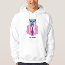 Don Howlioni - Werewolf im rosa Anzug Hoodie
