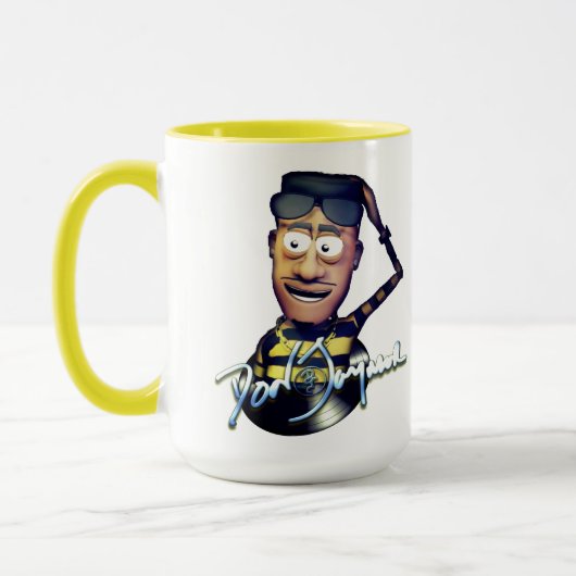 Don Jaymor Cartoon-Kaffeecup Tasse (Links)