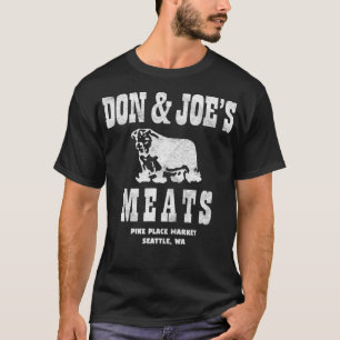 Don & Joe's Meats Distressed Logo Alternativ T-Shi T-Shirt