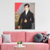 Don Jose Cecilio del Valle Leinwanddruck (Insitu (Wohnzimmer))