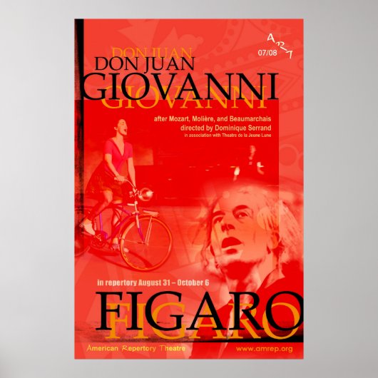 DON JUAN GIOVANNI & FIGARO POSTER (Vorne)