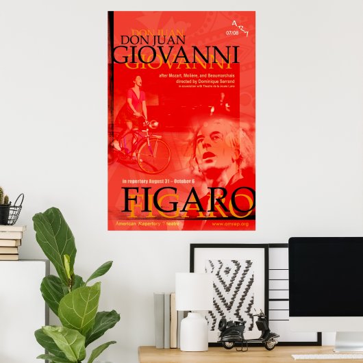 DON JUAN GIOVANNI & FIGARO POSTER (Heimbüro)