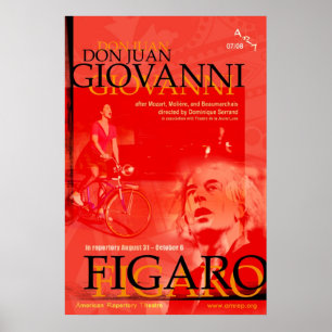 DON JUAN GIOVANNI U. FIGARO POSTER
