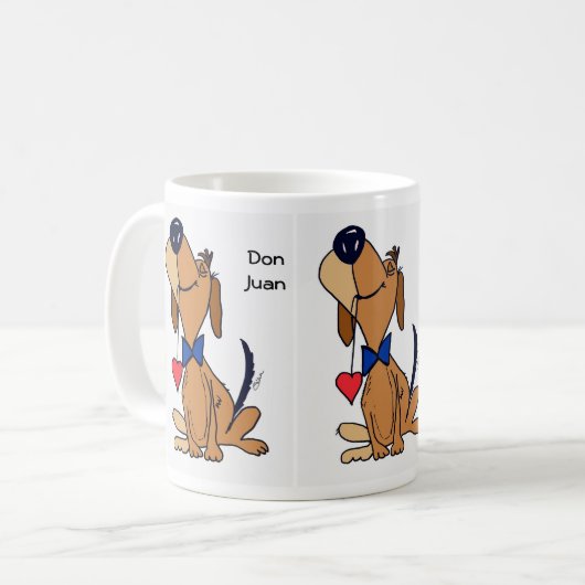 Don Juan Tasse (Vorderseite Links)