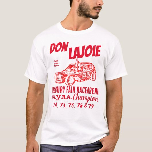 Don LaJoie 2-seitiges T-Shirt Danbury Racearena Ch (Vorderseite)
