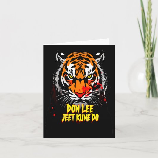 Don Lee Castillo Jeet Kune Do Jkd Mixed Martial Ar Karte (Vorderseite)