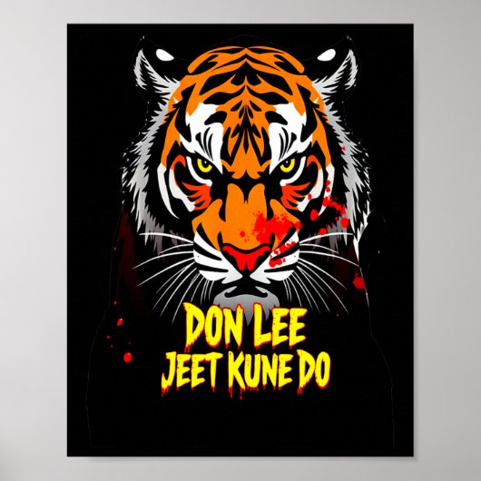 Don Lee Castillo Jeet Kune Do Jkd Mixed Martial Ar Poster (Vorne)