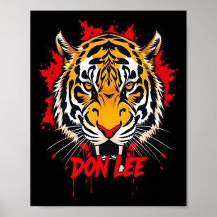 Don Lee Fierce Jeet Kune Do JKD Mixed Martial Arts Poster
