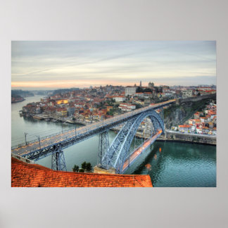 Don Luis I bridge, Porto Poster