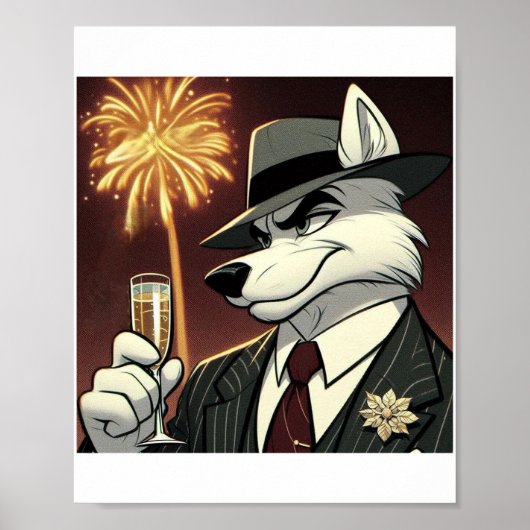 Don Lupo Canino "Neujahr" Poster (Vorne)
