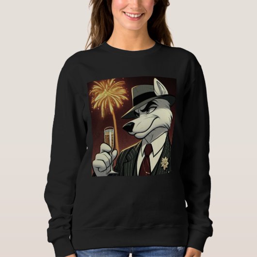 Don Lupo Canino "Neujahr" Sweatshirt (Vorderseite)