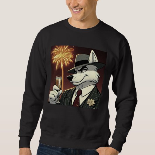 Don Lupo Canino "Neujahr" Sweatshirt (Vorderseite)