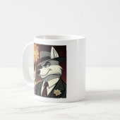 Don Lupo Canino "New Year" Kaffeetasse (Vorderseite Links)