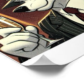 Don Lupo Canino "New Year" Poster (Ecke)