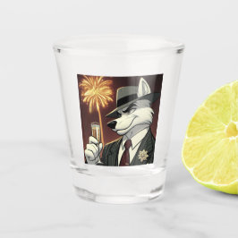 Don Lupo Canino "New Year" Schnapsglas