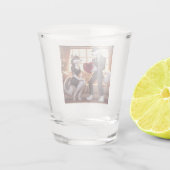 Don Lupo Canino "Valentines" Schnapsglas (Rückseite)