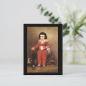 Don Manuel Osorio de Zuniga_Portraits Postkarte (Stehend Vorderseite)