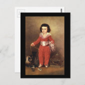 Don Manuel Osorio de Zuniga_Portraits Postkarte (Vorne/Hinten)