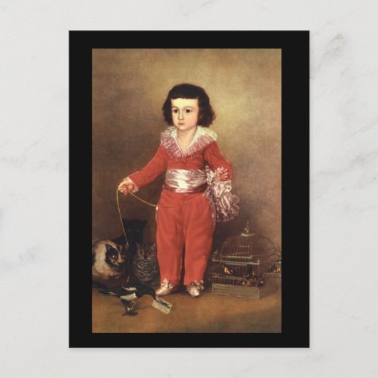 Don Manuel Osorio de Zuniga_Portraits Postkarte (Vorderseite)