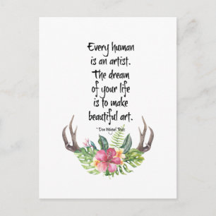 Don Miguel Ruiz Zitat Postkarte