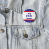 Don Osborn Für Senat Button (Beispiel)