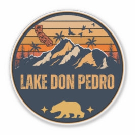 Don Pedro, Kalifornien Aufkleber