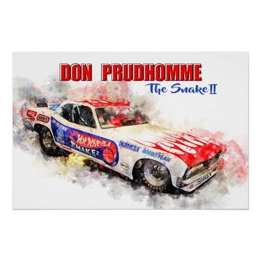 Don Prudhomme The Snake 2 Poster (Vorderseite)