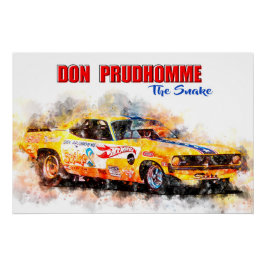 Don Prudhomme The Snake Poster