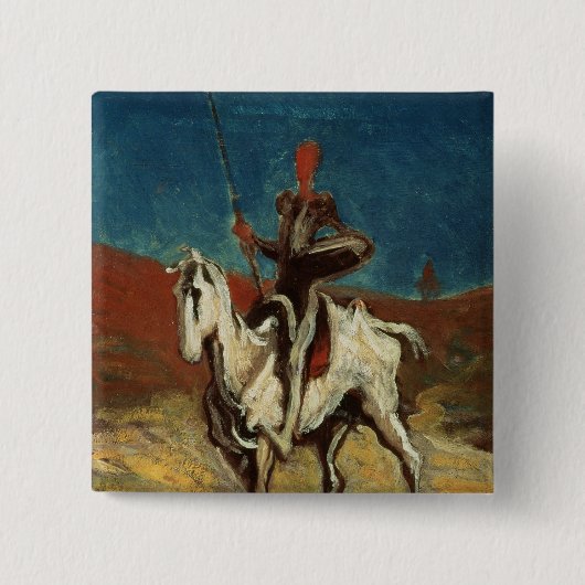 Don Quichote, c.1865-1870 Button (Vorderseite)