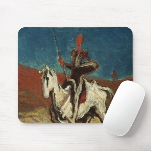 Don Quichote, c.1865-1870 Mousepad (Mit Mouse)
