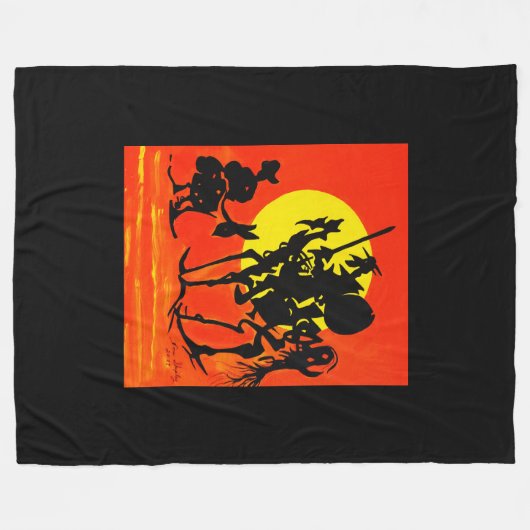 DON QUICHOTE FLEECEDECKE (Vorderseite (Horizontal))