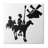 Don Quichote Fliese (Vorderseite)