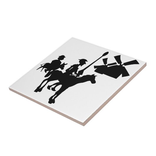 Don Quichote Fliese (Seite)