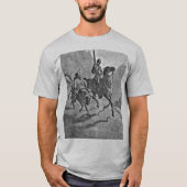 Don Quichote Grau-T - Shirt (Vorderseite)