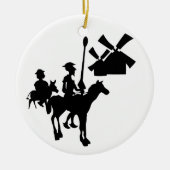 Don Quichote Keramikornament (Vorne)