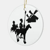 Don Quichote Keramikornament (Links)