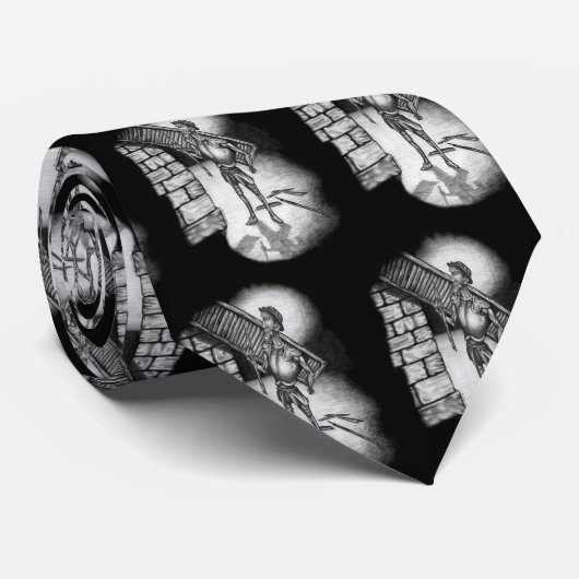 Don Quichote Krawatte (Gerollt)