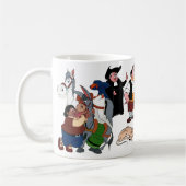 DON QUICHOTE 's-FREUNDE Tasse - 400 Jahre Taza (Links)