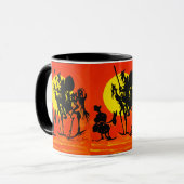 DON QUICHOTE TASSE (Vorderseite Links)