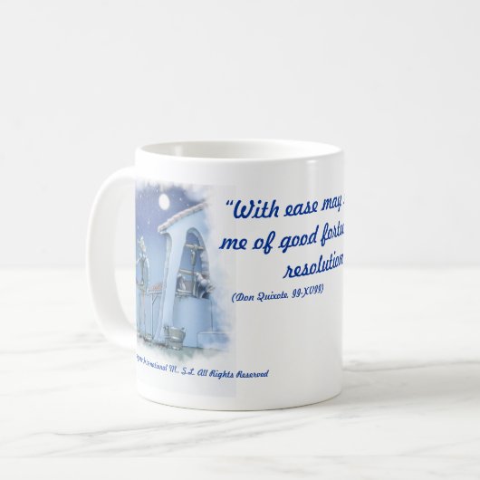 DON QUICHOTE - Tasse - Cervantes taza (Vorderseite Links)