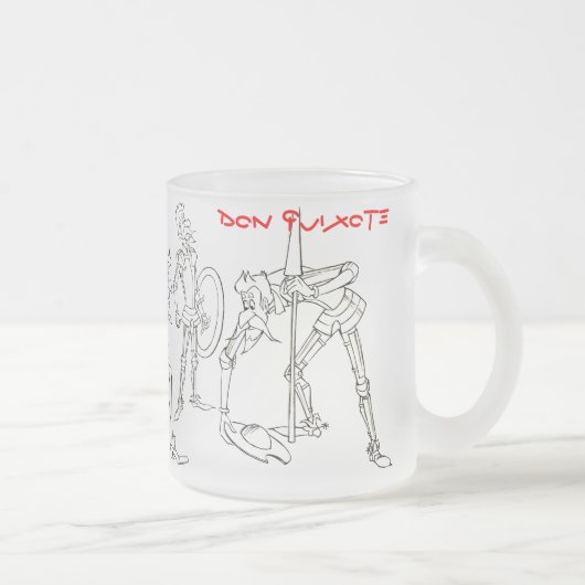 DON QUICHOTE - Tasse - Taza (Rechts)