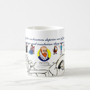 DON QUICHOTE u. FREUNDE (400 Jahre) Kaffeetasse