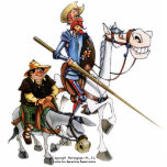 DON QUICHOTE U. ROCINANTE, SANCHO U. RUCIO FOTOSKULPTUR MAGNET<br><div class="desc">Die Cartoonanimationsreihe "DON QUICHOTE VON LA MANCHA" war erste auf Fernsehrückseite im Jahre 1979 seit damals es gesehen ist gelüftet worden durch Fernsehstationen um die Kugel. Don Quichote wurde zuerst im Jahre 1605 veröffentlicht und es ist Teil der Fortsetzung sofort wurde veröffentlicht im Jahre 1615. Unsere Magneten gedenken das IVth...</div>