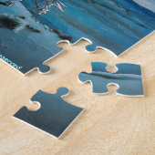 Don Quichote u. Sancho - zackiger Cartoon Puzzle (Seite)