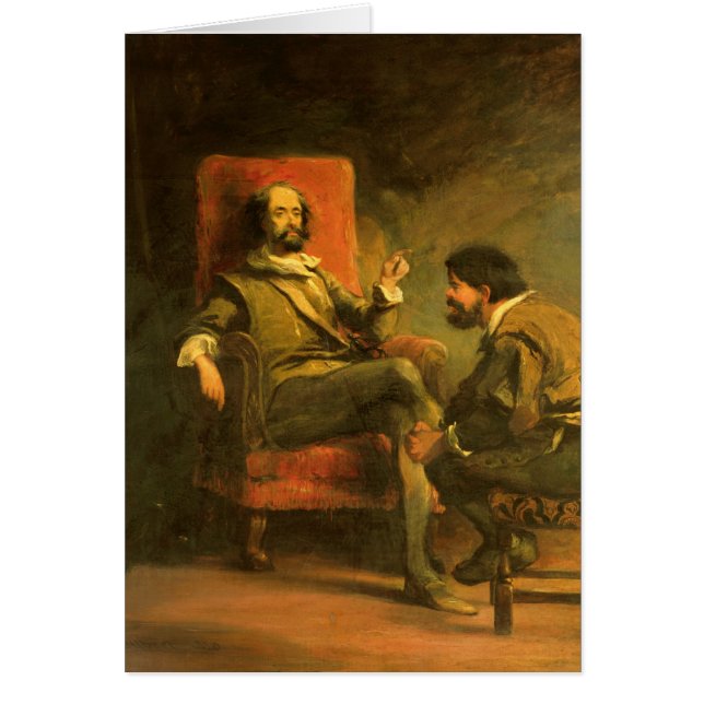 Don Quichote und Sancho Panza (Vorne)