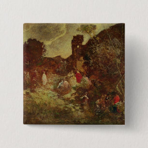 Don Quichote und Sancho Panza, c.1865 Button