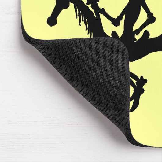 Don Quichote und Sancho Panza grafische Kunst Mousepad (Ecke)